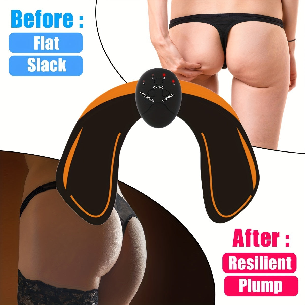 Fitness Buttock & Hip Exercise Lift Massage Device