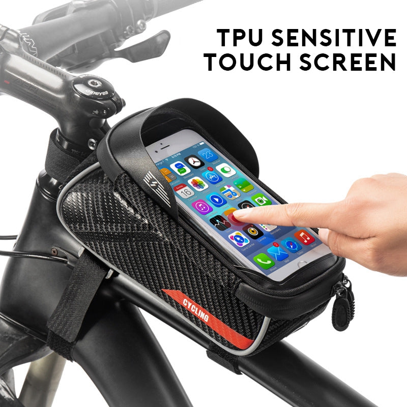 Touch Screen Laminated Smart Phone Liner Bike Bag