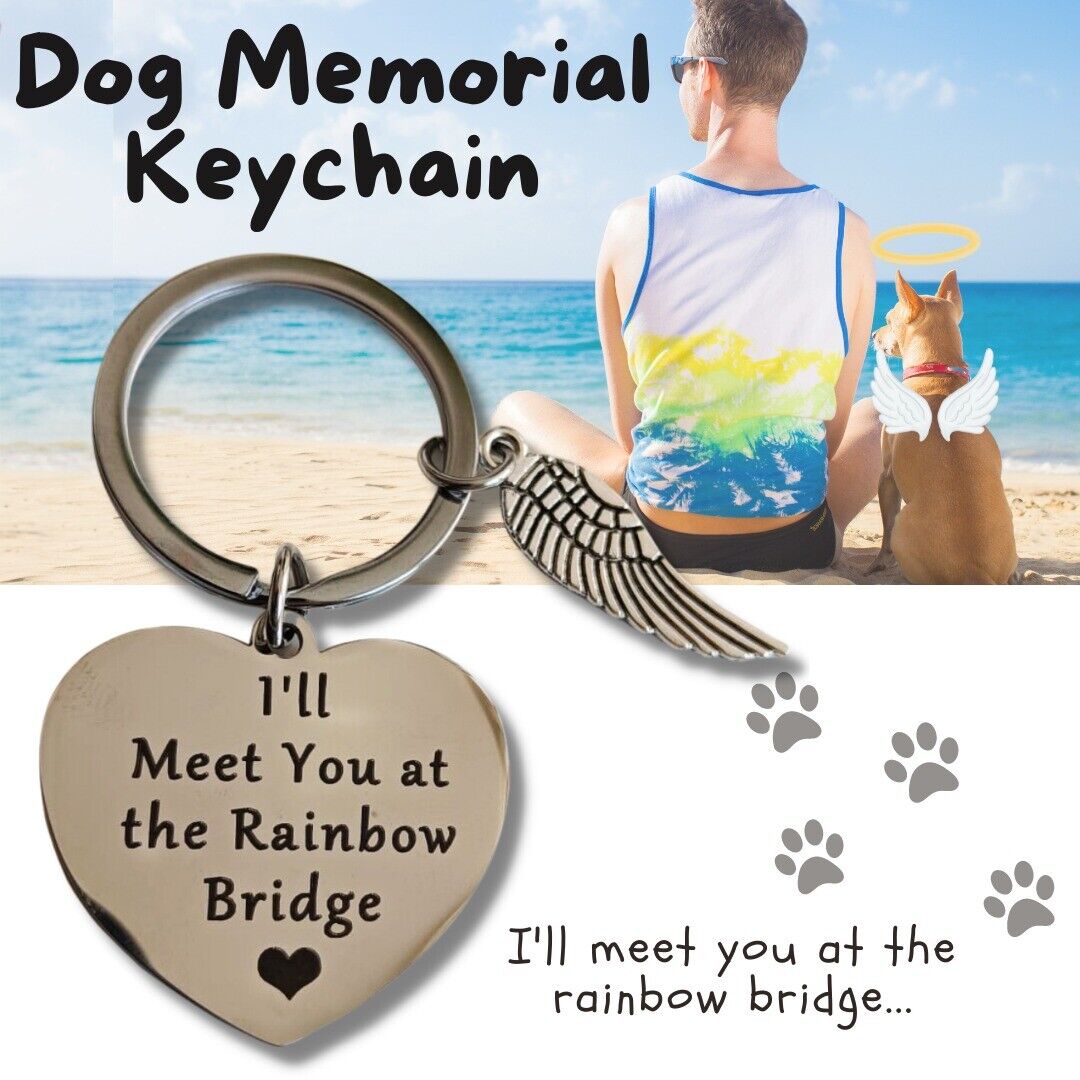 Pet Memorial Keychain For Owner