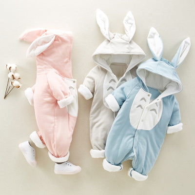 Padded cotton baby romper clothes