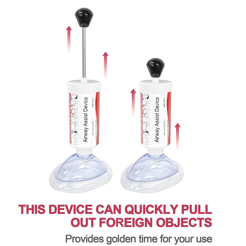 Open Airway Auxiliary Pump From Choking & Suffocation