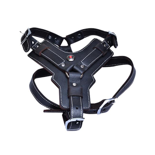 Genuine Leather Dog Harness