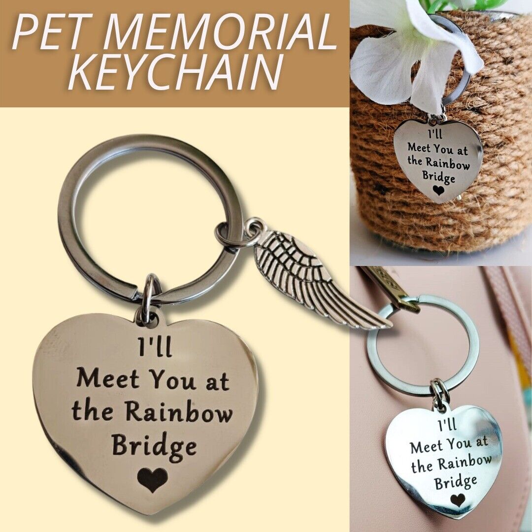 Pet Memorial Keychain For Owner