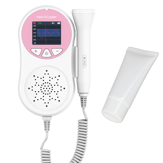 LCD Doppler Baby Ultrasound Stethoscope Heart Rate Monitor