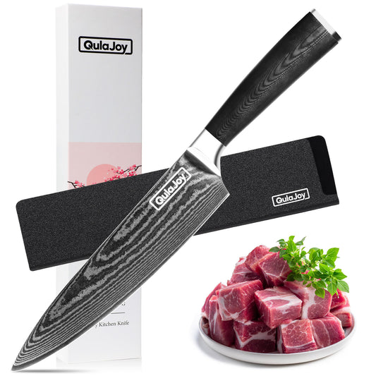 Qulajoy 8 Inch Chef Knife Japanese Professional Knife