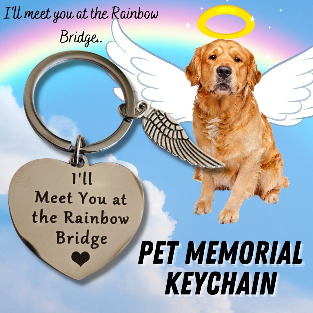 Pet Memorial Keychain For Owner