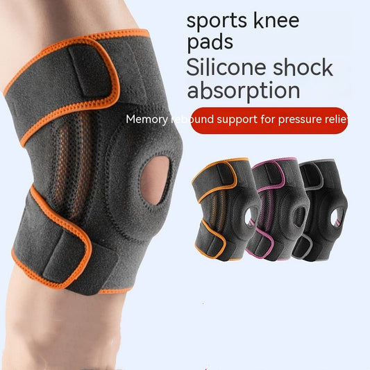 Silicone Anti-slip Sports Kneecaps Shock Absorber