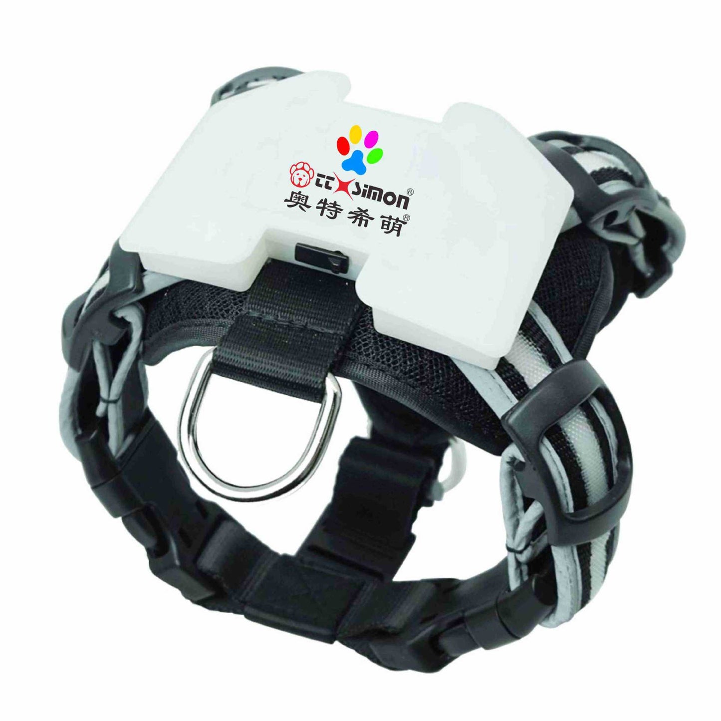 Bright Visibility LED Safety Flashing Dog Harness Lights