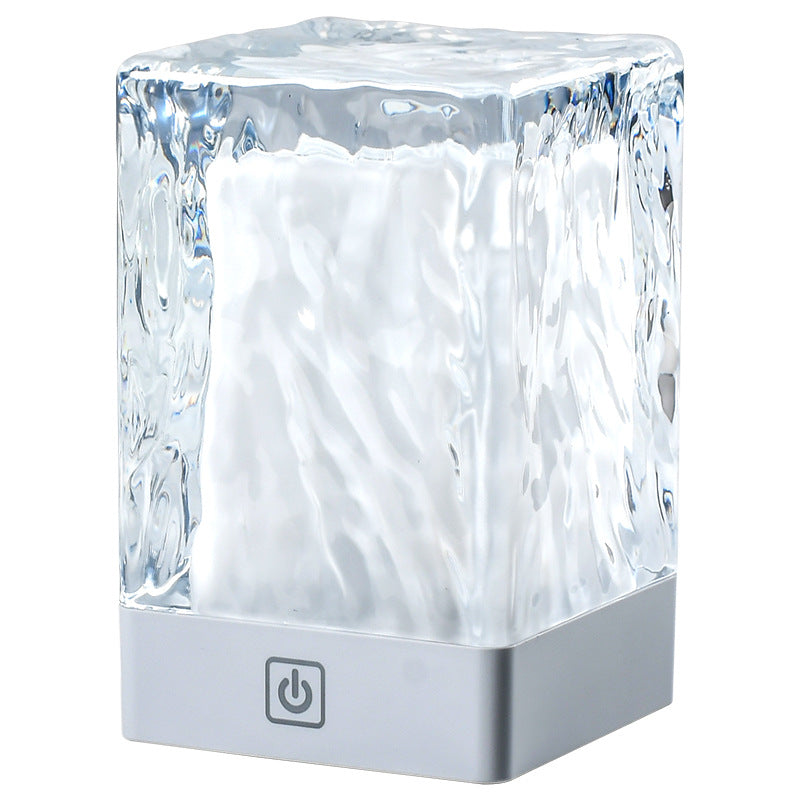 Crystal  Atmosphere Lamp Night Light Touch Home Decor