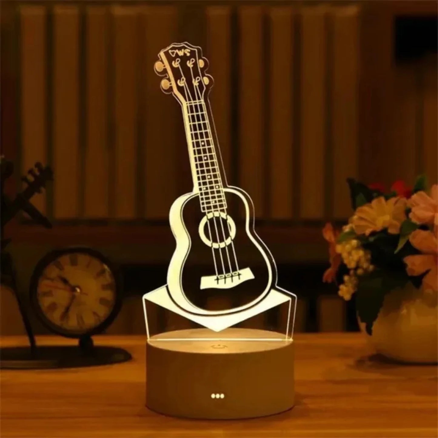 3D Acrylic LED Night Light Multi- Decorative Table Lamp