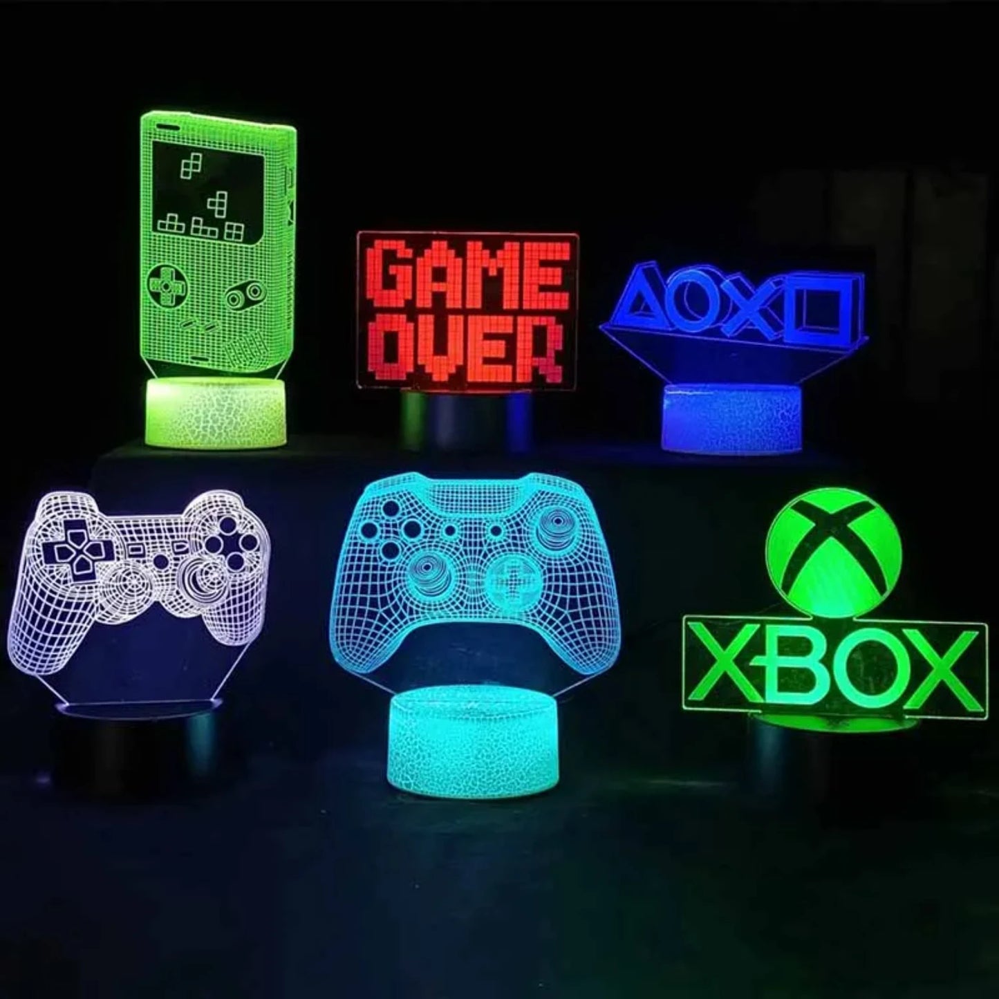 3D Gamer16 Color Changing Night Light