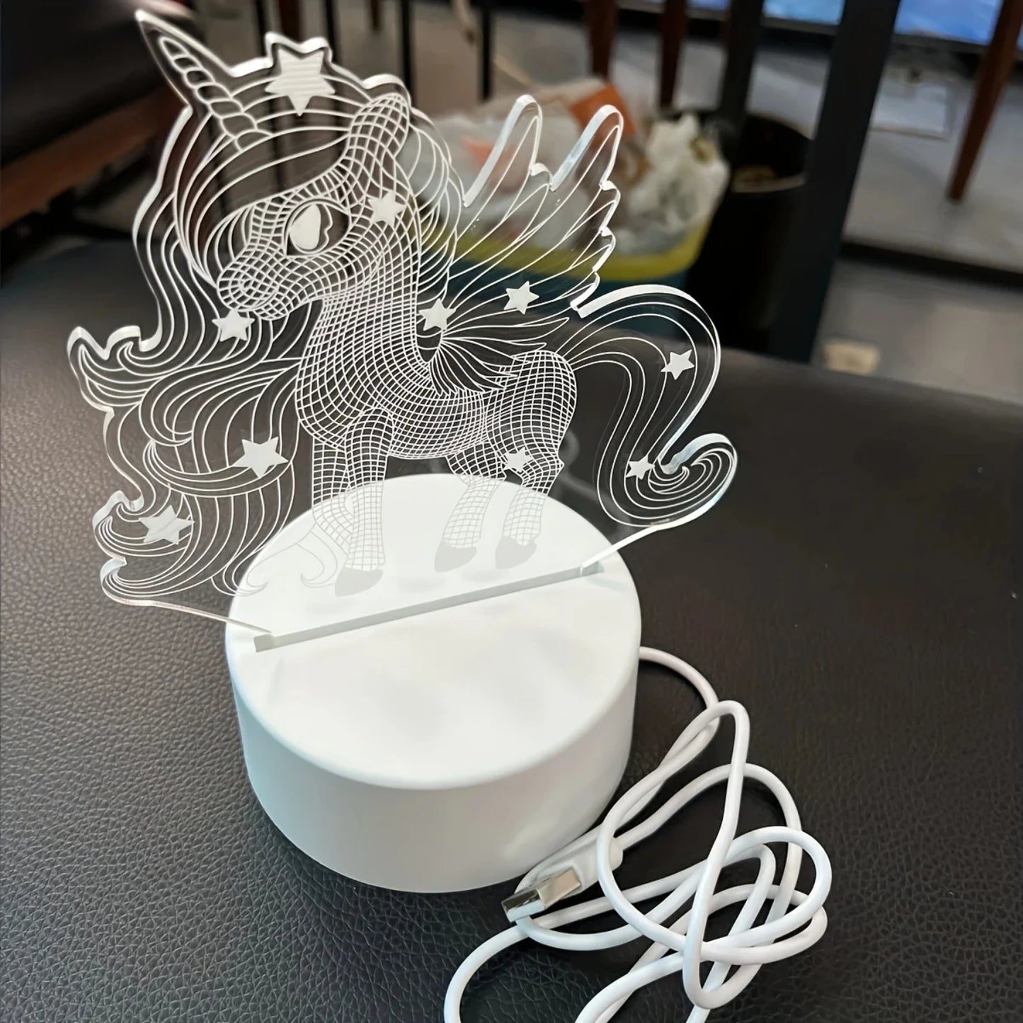 Beautiful & Charming 3D pony night light