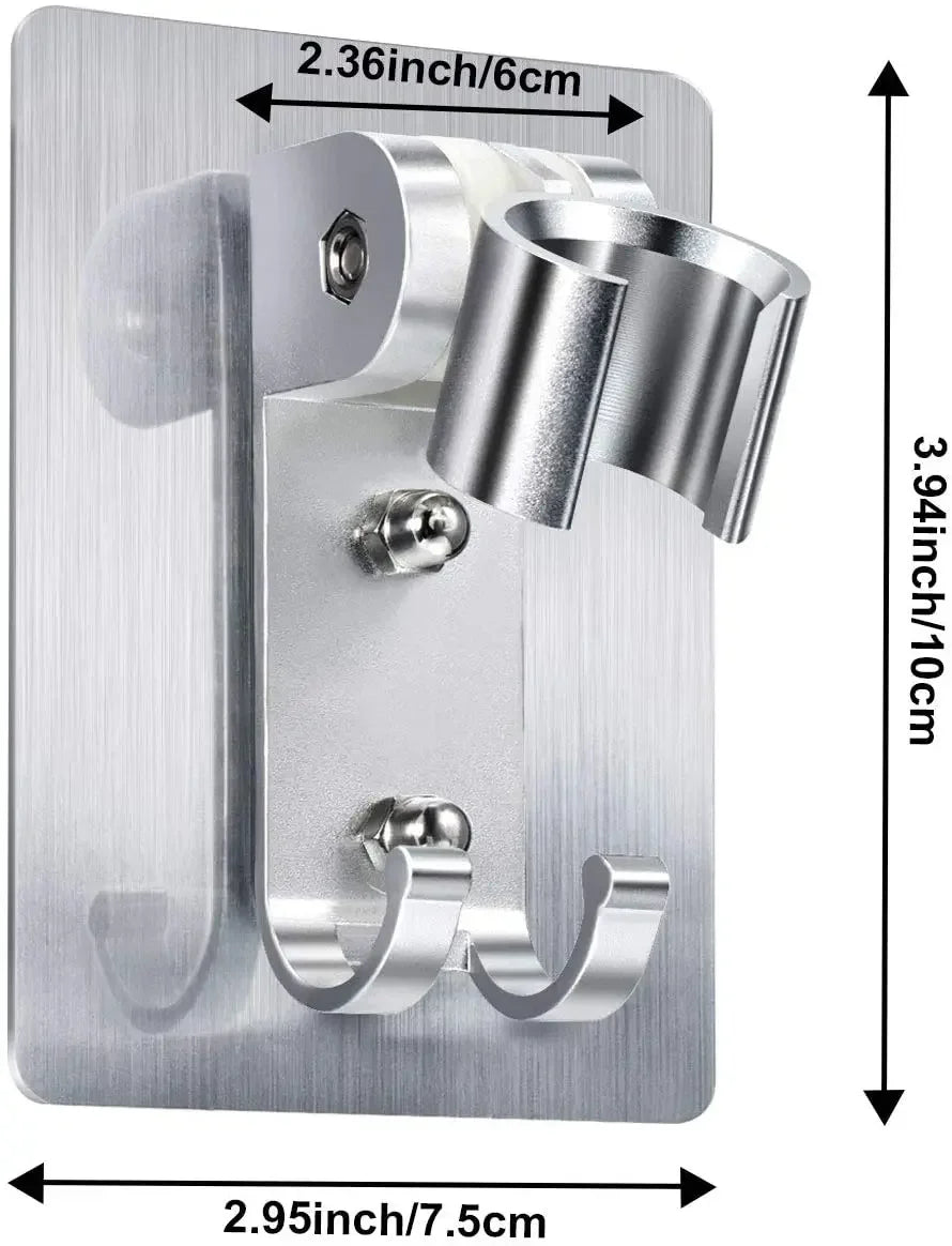 Wall Mounted Aluminum Shower Holder