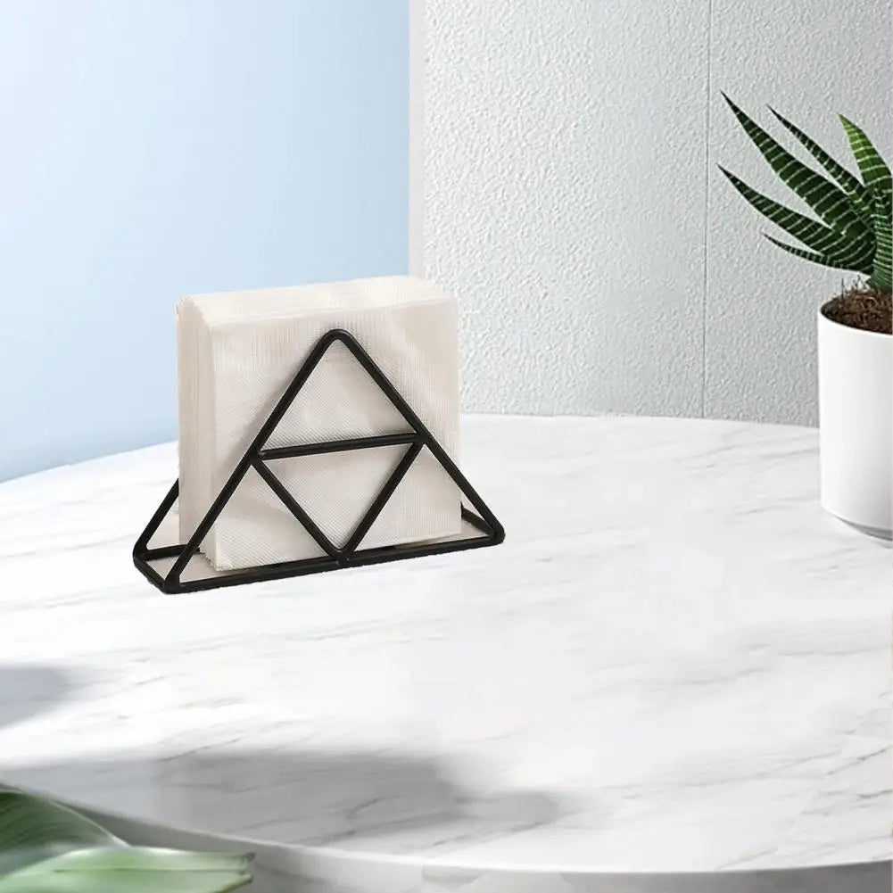 Metal Triangular Kitchen Napkin Holder