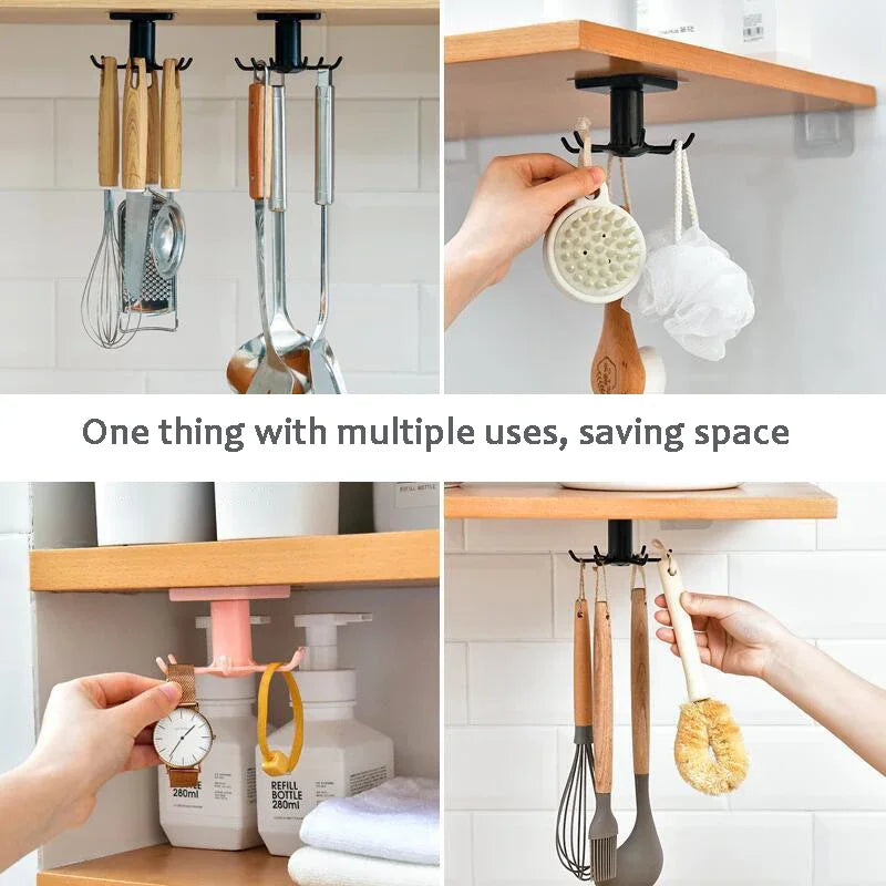 Kitchen Organizer Rotatable Rack