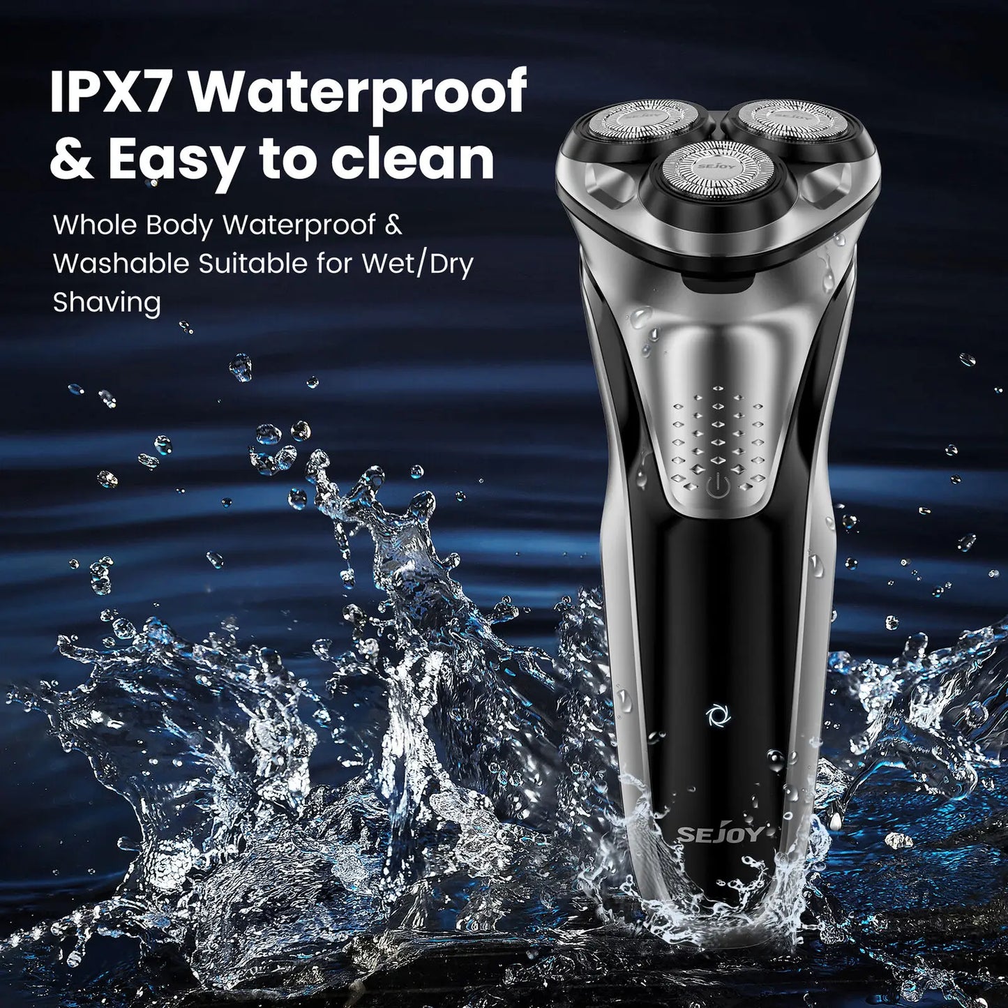 Fast Charging Wet And Dry Ipx7 Waterproof For Men