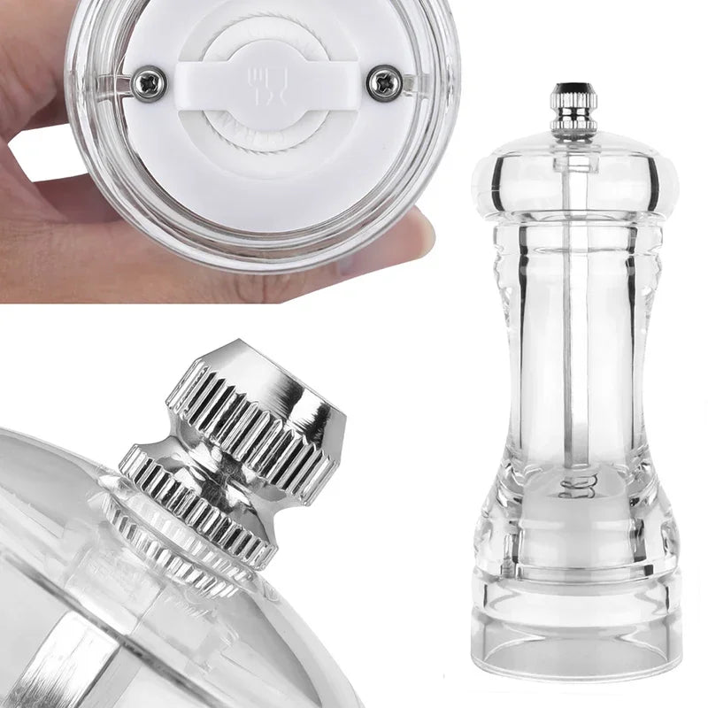 Acrylic Salt and Pepper Grinder Shakers