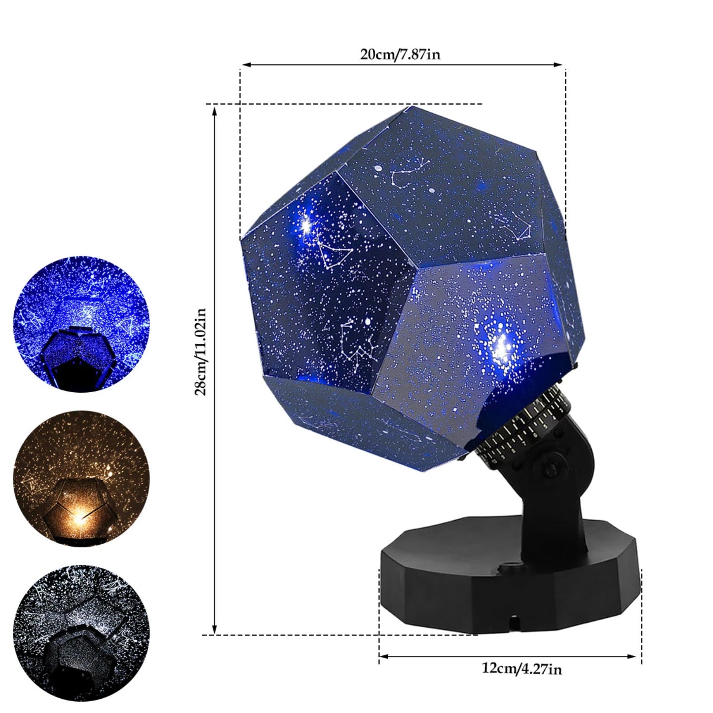 Rechargeable Star Projector Celestial Night Light