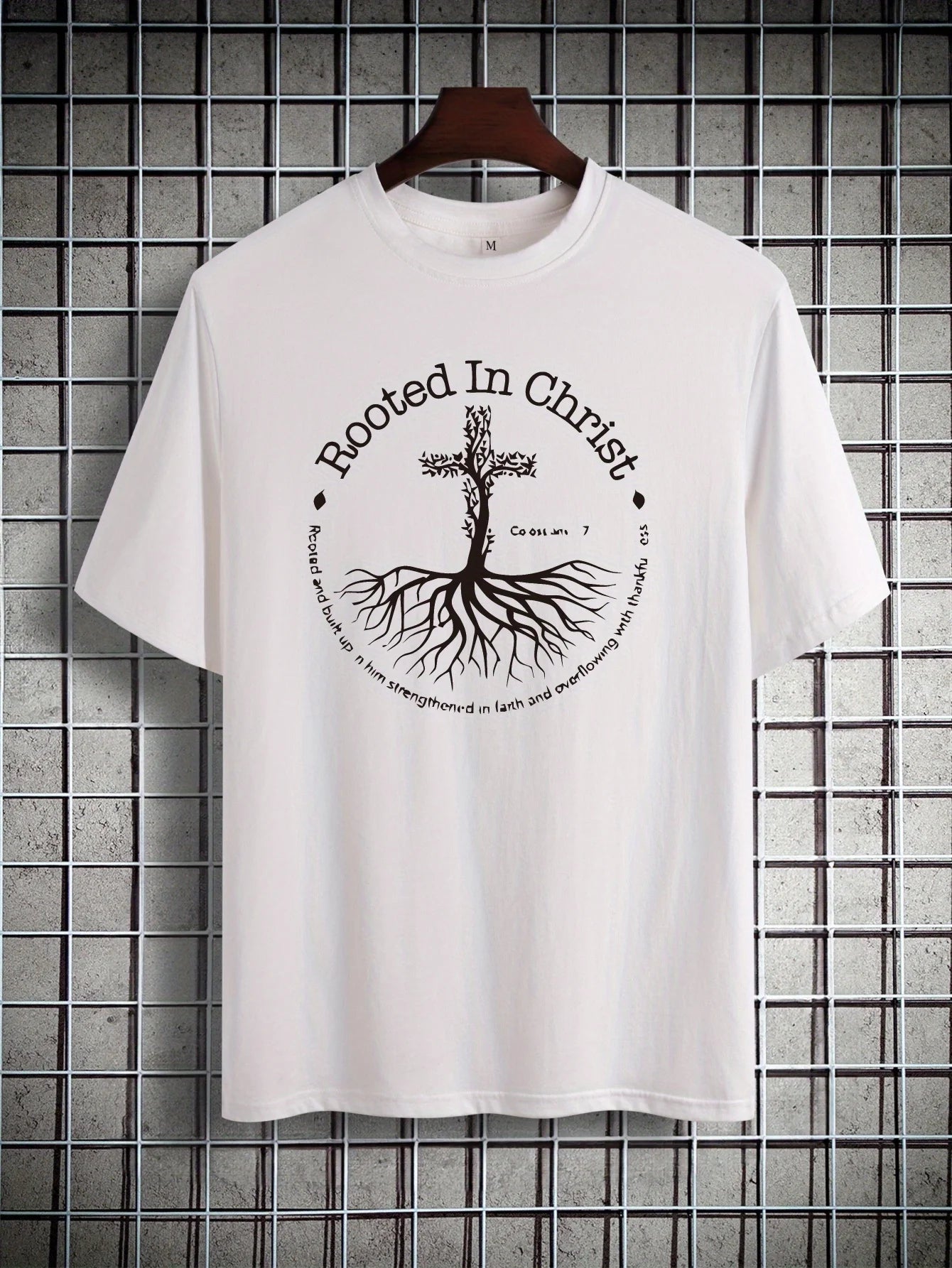 ROOTED IN Tree Roots Design  T-shirt