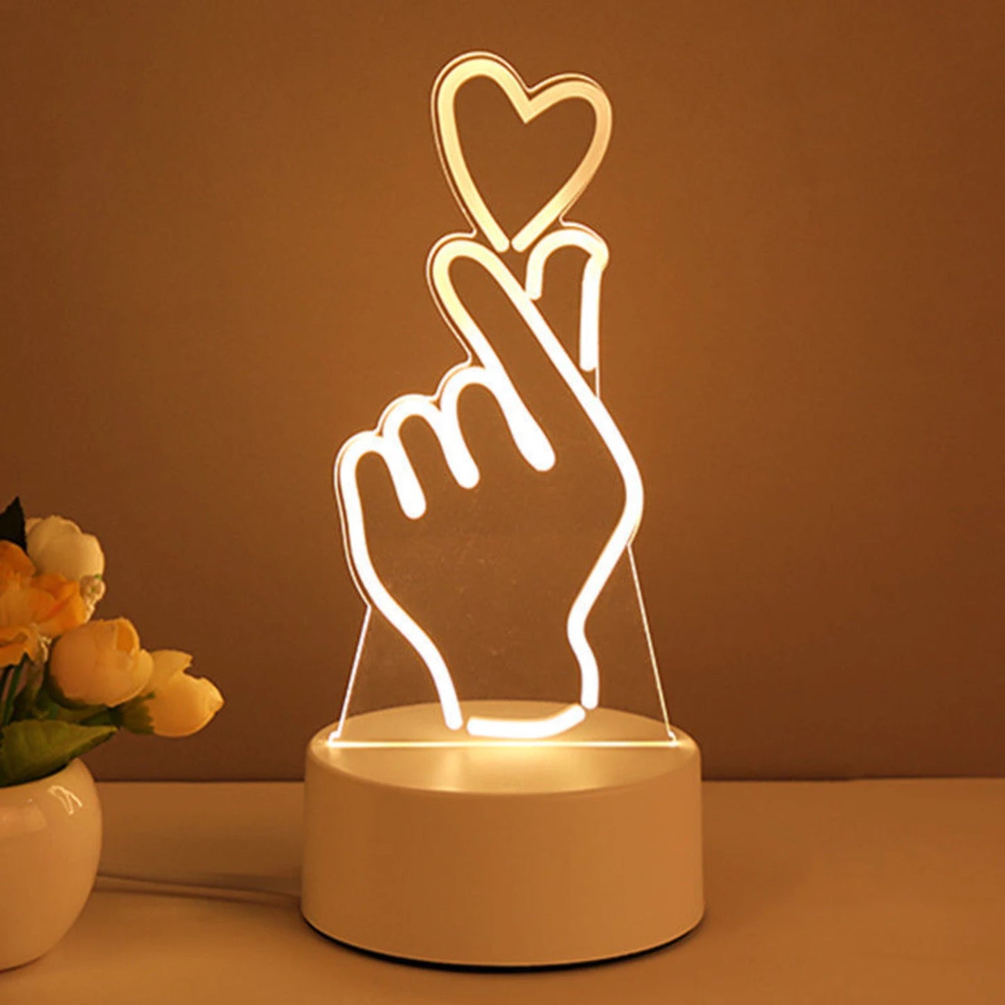 3D USB LED Night Lights Lamp