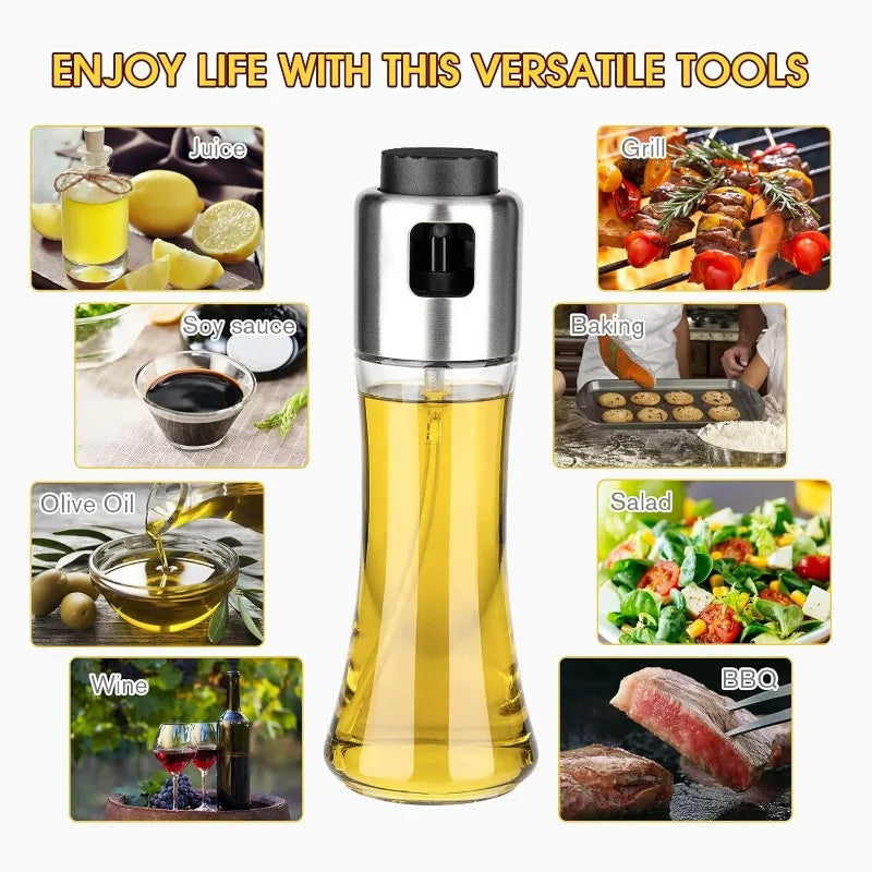 180ml/6Oz Olive Oil Dispenser Sprayer for Cooking