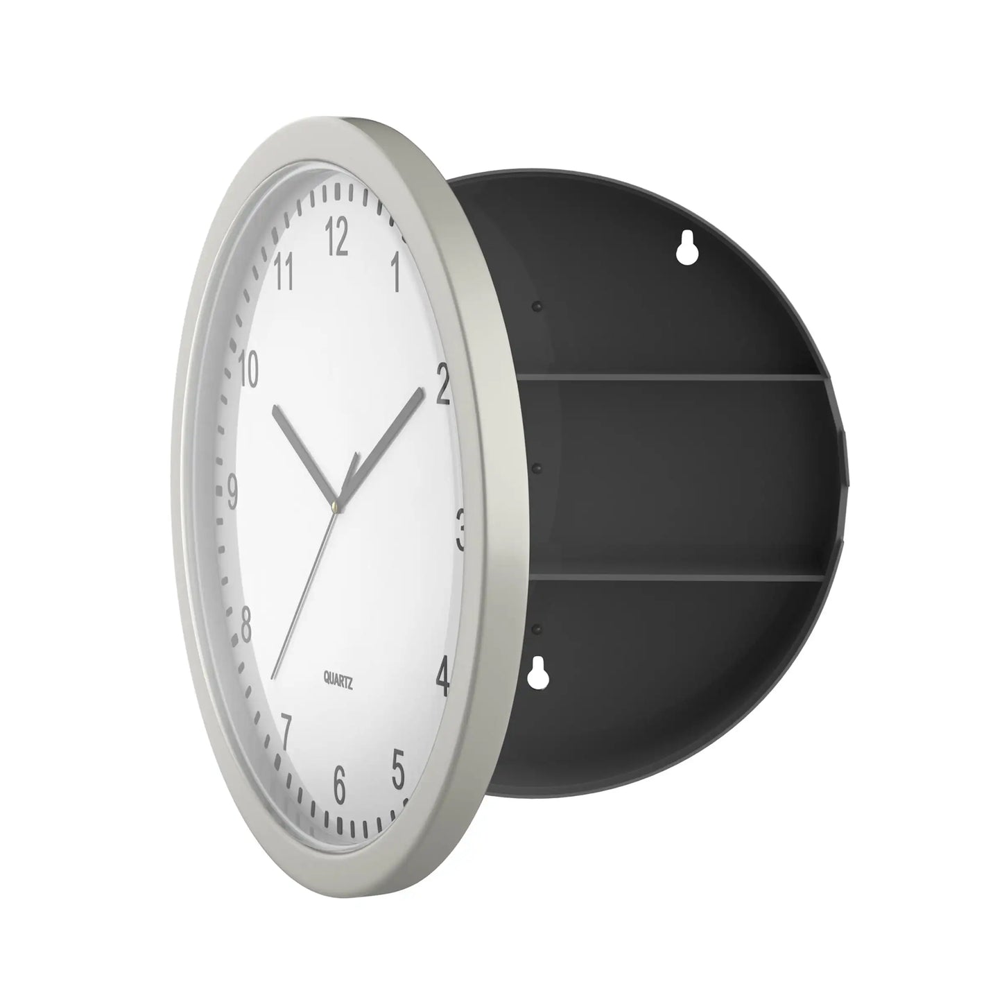 Hidden Compartment Wall Clock