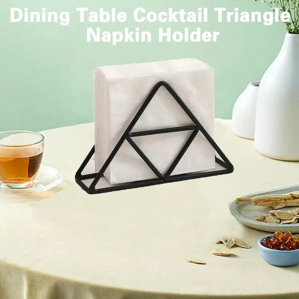 Metal Triangular Kitchen Napkin Holder