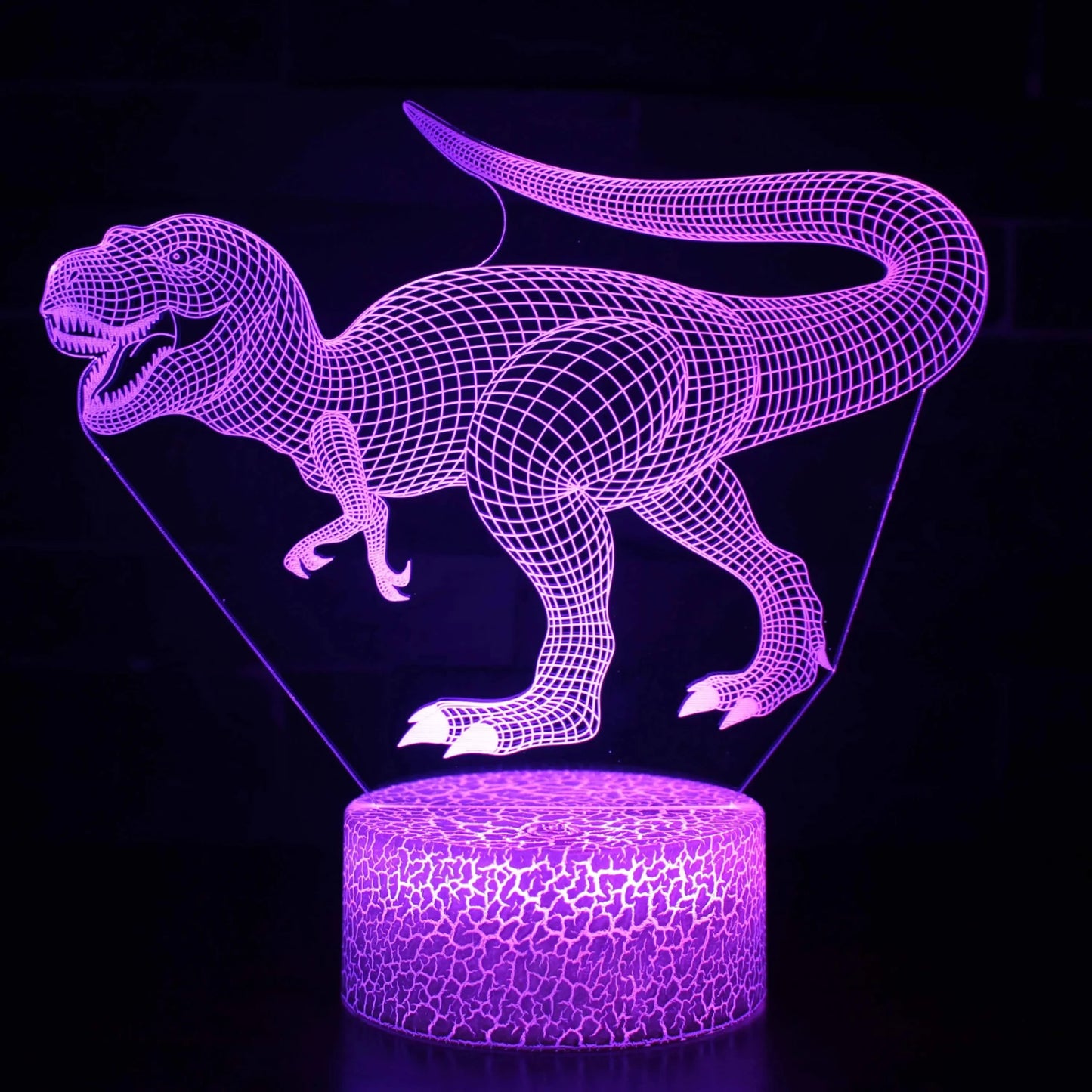 3D Dinosaur LED Night Light