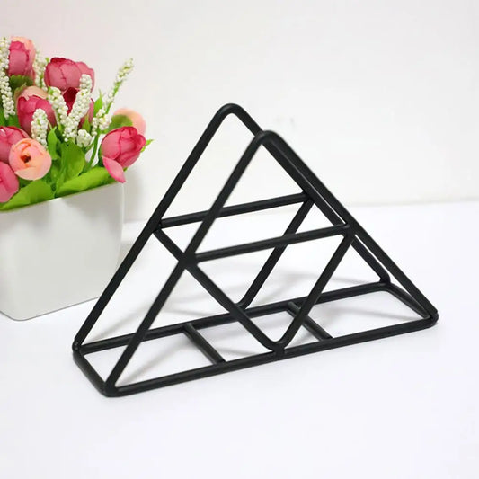 Metal Triangular Kitchen Napkin Holder