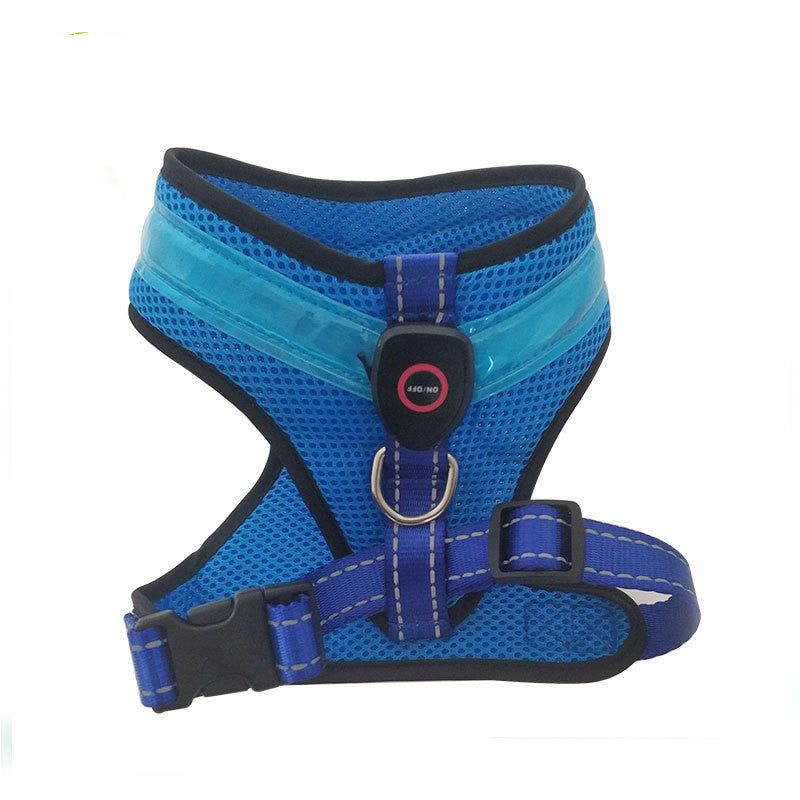 USB Charging  LED Illuminated Reflective Dog Vest