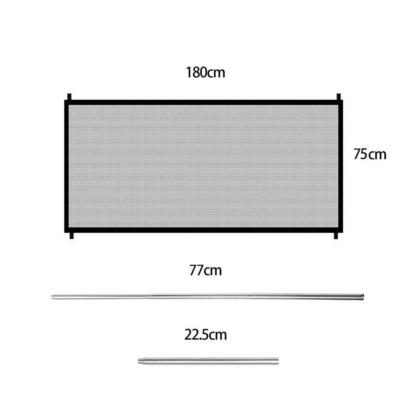 Mesh Pet Fence Safety Gate