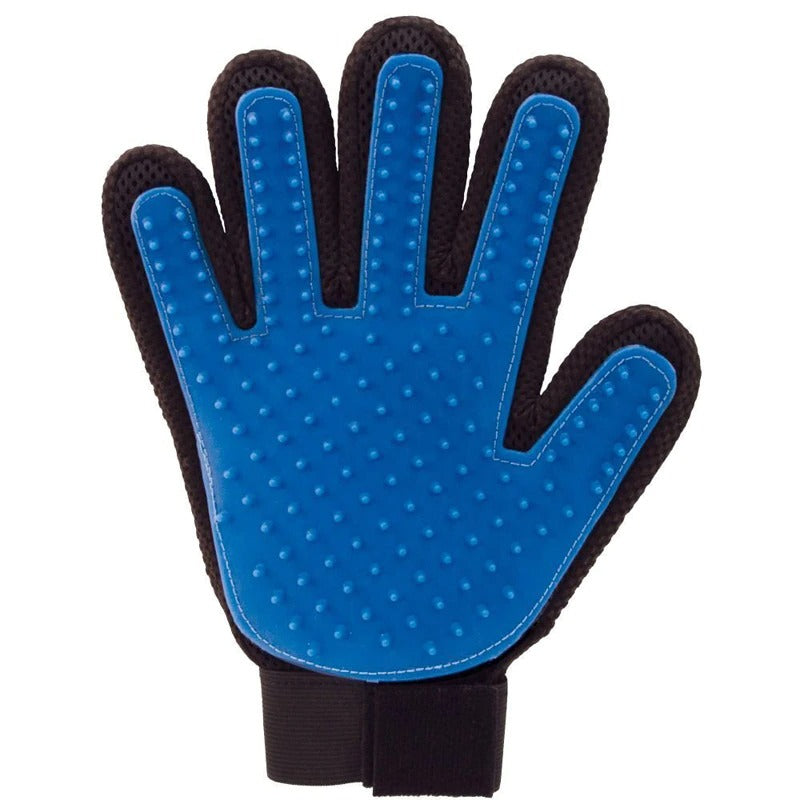 2-in-1 pet Grooming and Deshedding Gloves