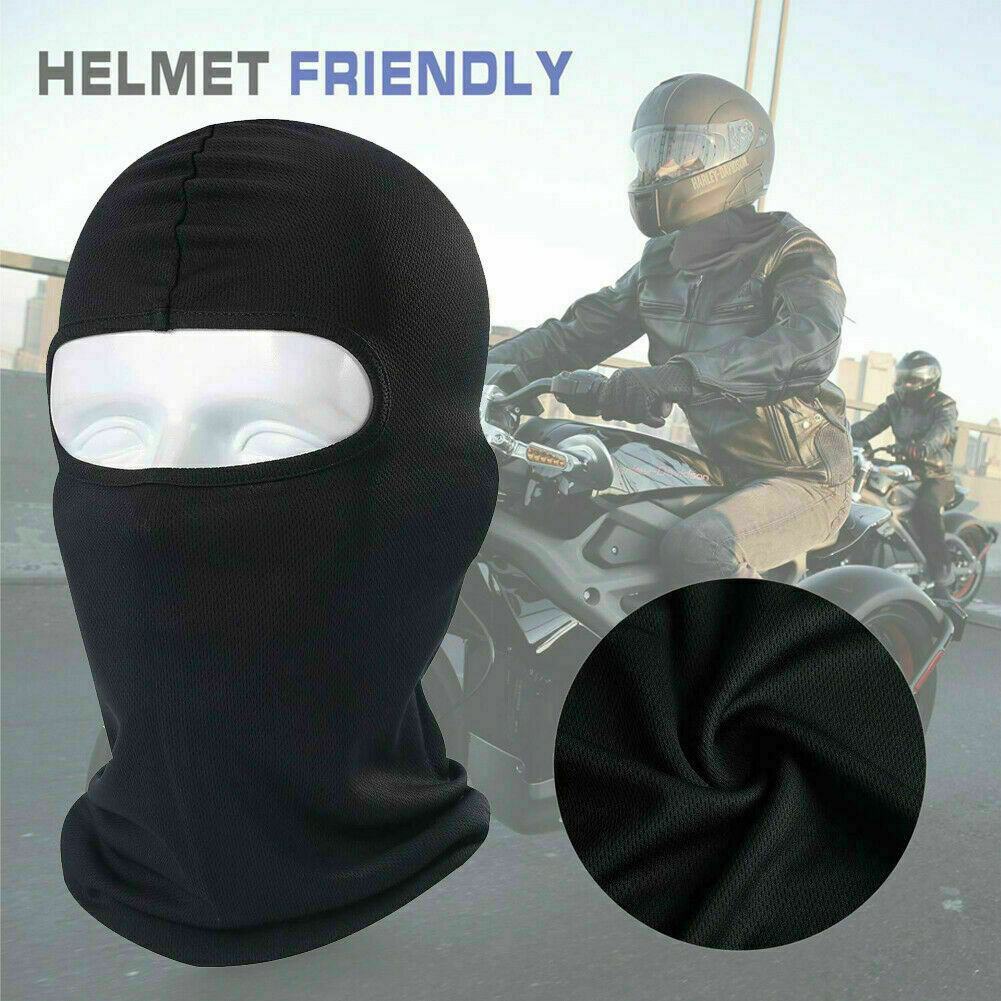 3 Pack Lightweight Black Balaclava Face Mask Warmer