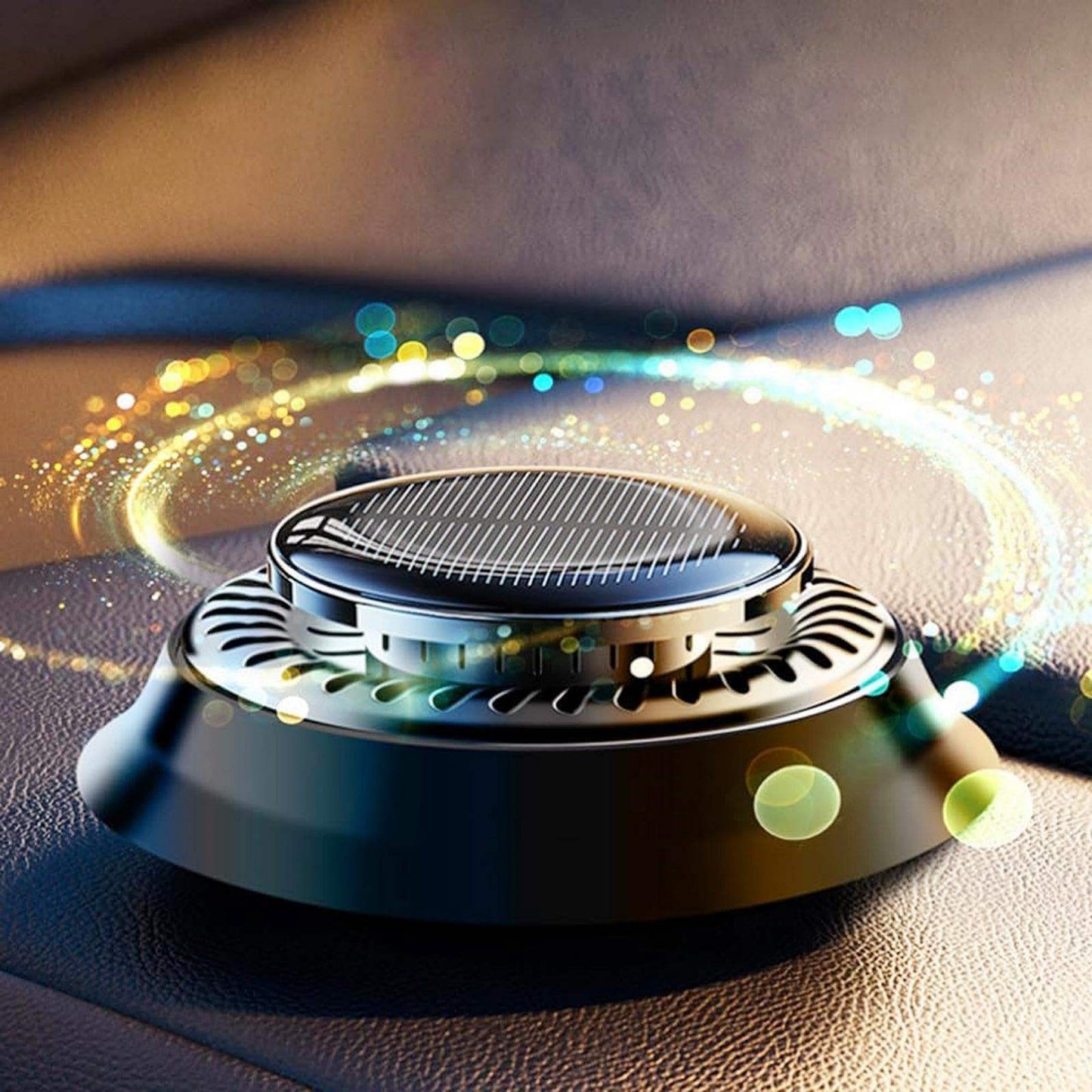 Solar Rotating Car Essential Oil Diffuser