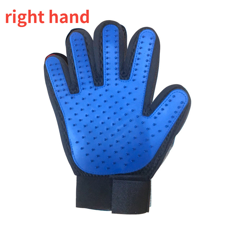 2-in-1 pet Grooming and Deshedding Gloves