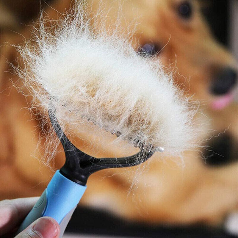 Dual-Sided Fur Remover for Shedding/ Dematting