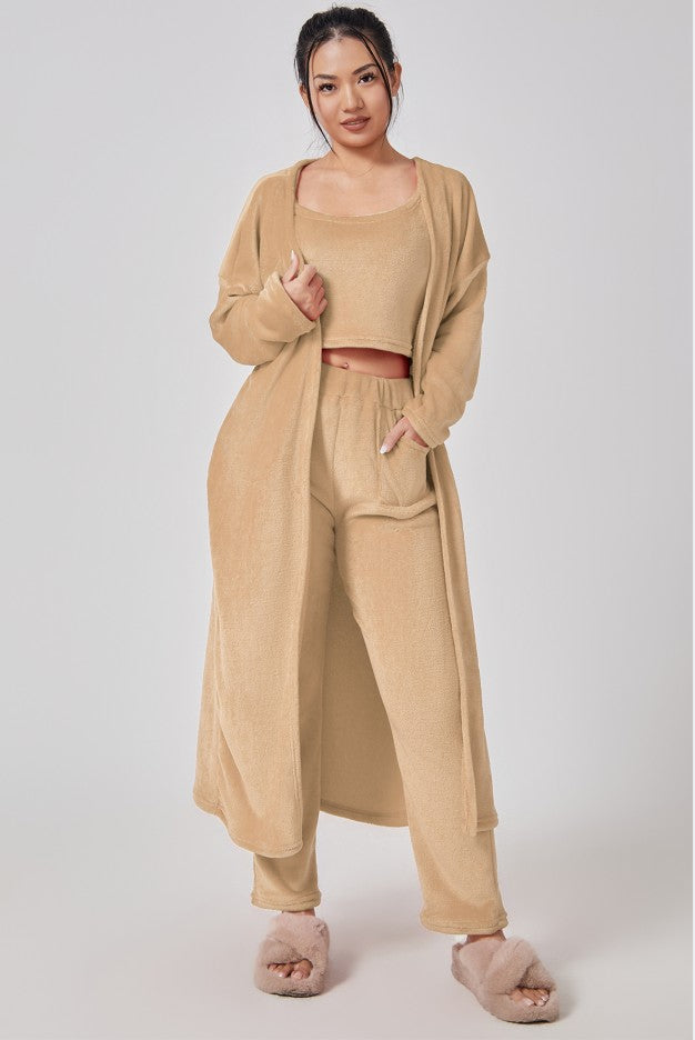 Cozy 3 Piece Lounge Pajama Set