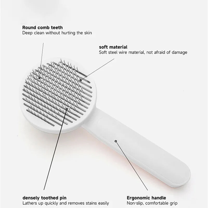 Self Cleaning Grooming Brush