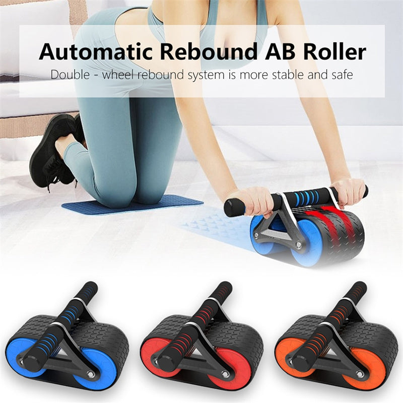 Automatic Rebound Ab Wheel Roller Abdominal Exerciser