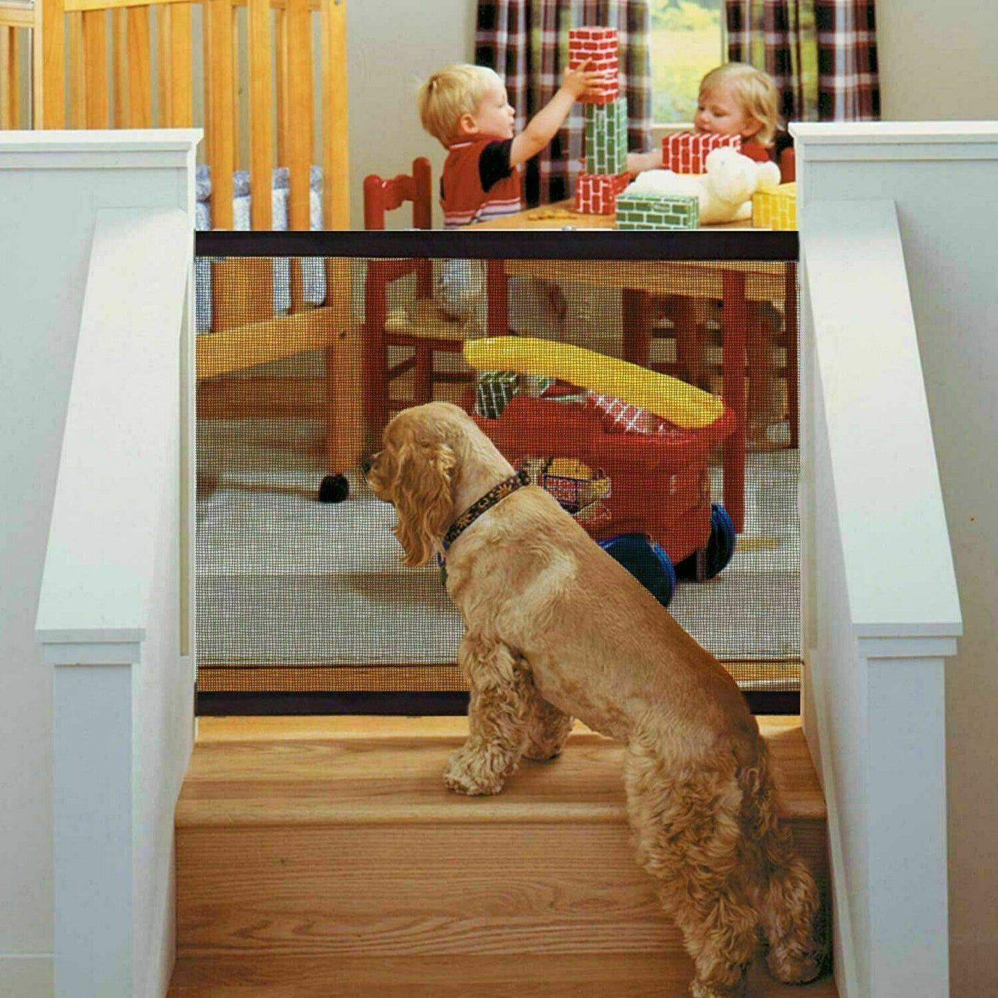 Mesh Pet Fence Safety Gate