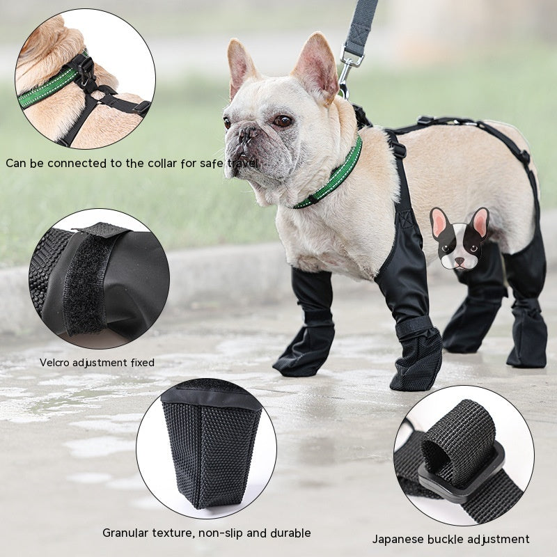 Waterproof Adjustable Dog Boots Paw Protector