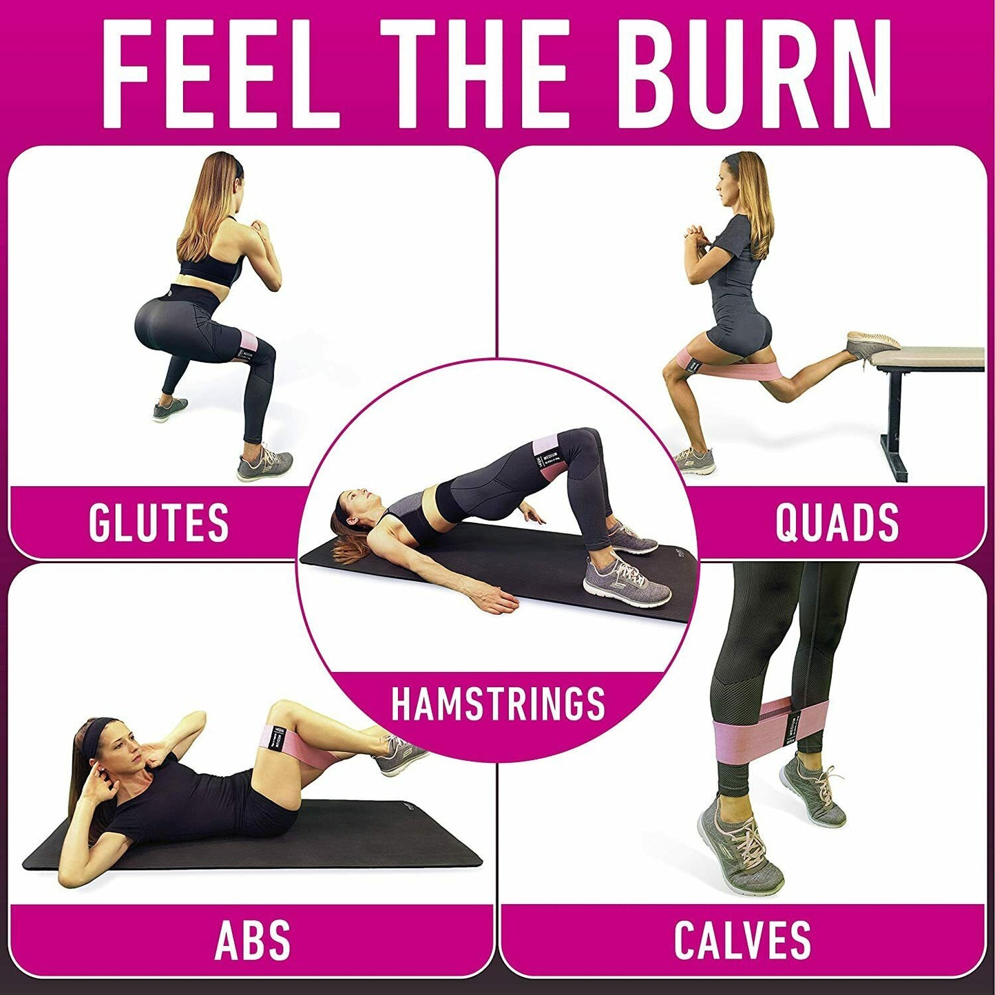 Yoga Legs & Butt Workout Exercise Band