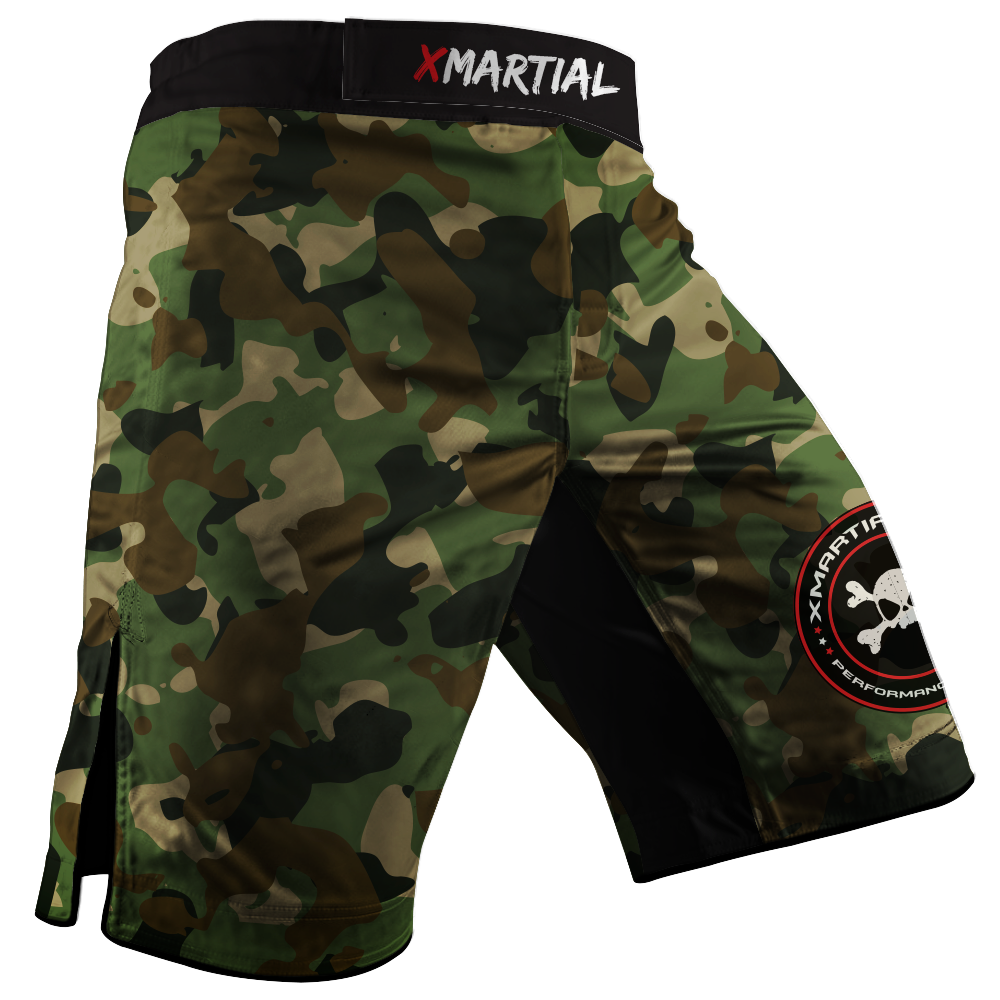 XMARTIAL Camo Shorts