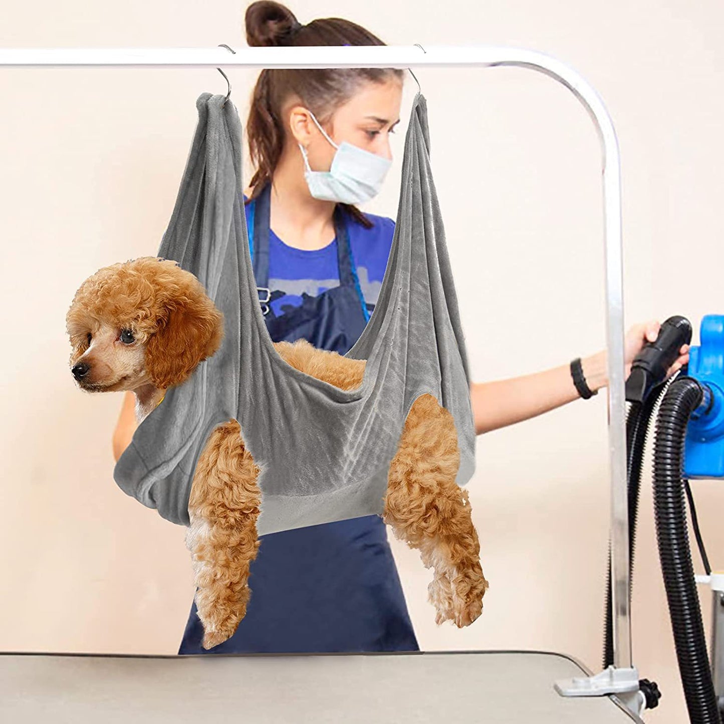 Pet Harness Hammock Restraint For Grooming & Trimming