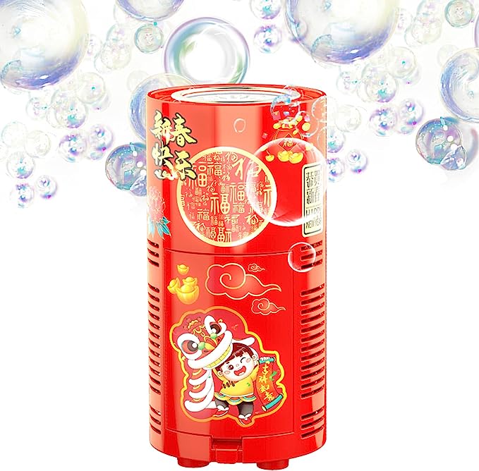 Portable Automatic Bubble Machine With Lights And Music