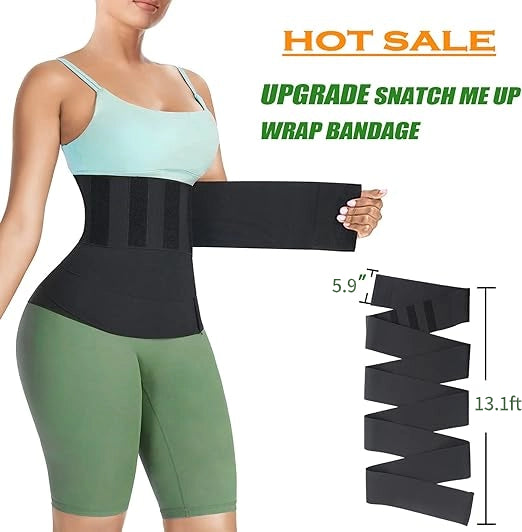 Velcro Tummy Wrap For Lower Belly Fat Burner