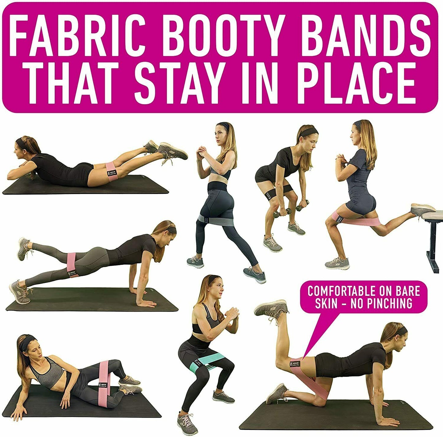 Yoga Legs & Butt Workout Exercise Band